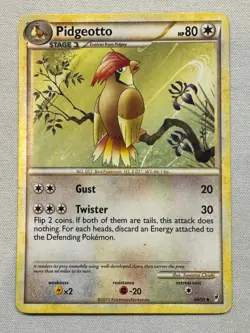 Pidgeotto 48/95 Uncommon Call of Legends Pokemon Moderately Played - Image 1