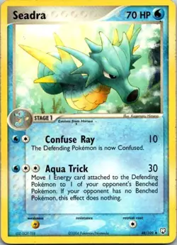 Pokemon NM Mint Seadra 48/109 EX Team Rocket Returns 2004 - Image 1