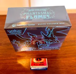 Phantasmal Flames TCG Pokemon Center Exclusive Elite Trainer Box ETB / SEALED - Image 2