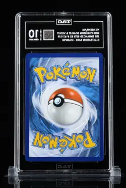 Pokemon N's Reshiram 167/159 SV Journey Together Rare Holo TAG 10 English #02 - Image 2