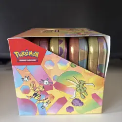 Pokemon Scarlet & Violet 151 Mini Tin Display Box 10 New Sealed Tins - 20 Packs - Image 2