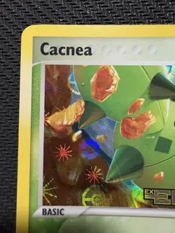 Pokemon TCG Cacnea EX Emerald Reverse Holo Stamped 44/106 Pokeball LP Excellent - Image 2