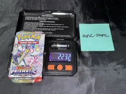 Very Heavy!! 22.32g Pokemon PRISMATIC EVOLUTIONS 🔥 Booster Pack New Sealed - Image 1