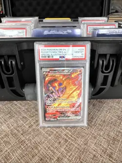 Pokemon Team Rocket's Moltres ex #229/182 Destined Rivals PSA 10 GEM MINT - Image 1