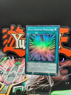 Yu-Gi-Oh! Guilt-Gripping Morganite DUAD-EN070 Super Rare 1st Ed NM - Image 1