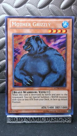 | Yugioh Mother Grizzly LCYW-EN237 Secret Legendary Collection Yugis NM 🔥 | - Image 1
