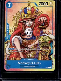 2024 One Piece 2nd Anniversary Tournament Participant Monkey D Luffy Promo P-043 - Image 1