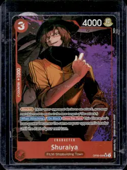 2024 One Piece Wings of The Captain Shuraiya Super Rare #OP06-009 - Image 1
