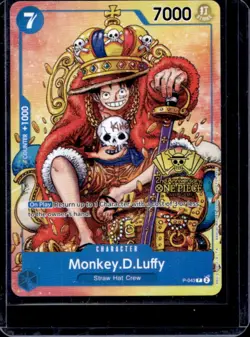 2024 One Piece 2nd Anniversary Tournament Participant Monkey D Luffy Promo P-043 - Image 1