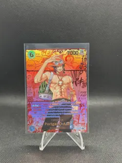 One Piece TCG Ace Red Manga OP13 Carrying On His Will (PLEASE READ DESCRIPTION) - Image 1