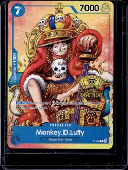 2024 One Piece 2nd Anniversary Tournament Participant Monkey D Luffy Promo P-043 - Image 1