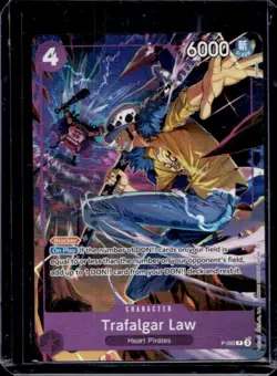 2025 One Piece Illustration Box Vol. 6 Trafalgar Law Alternate Art Promo #P-093 - Image 1
