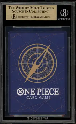 One Piece CCG Monkey.D.Luffy Carrying on His Will Alternate Art OP13-118 BGS 9.5 - Image 2