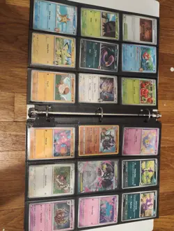 Pokemon Binder Collection Of 270 Vintage And Modern Cards( Binder Included) - Image 2
