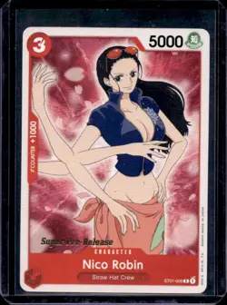 2022 One Piece Premium Card 25th Anniversary Nico Robin Promos #ST01-008 - Image 1