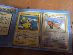 1998 Flying Pikachu & Dragonite ANA Airlines Promo Set Pokemon Card Japanese k1 - Image 1