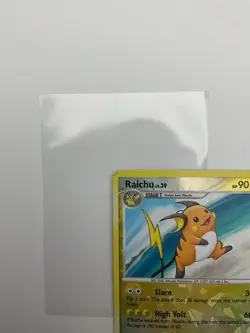 Pokemon TCG Raichu 2009 Pop Series 9 Cracked Ice Reverse Holo Card 3/17 - Image 5