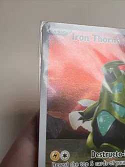 SEALED Iron Thorns 098 Scarlet & Violet Promo AUTHENTIC Pokemon Card - Image 5