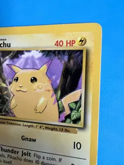 Pikachu 58/102 Base Set WOTC 1999 NM Vintage Pokemon Card Non-Holo - Image 4