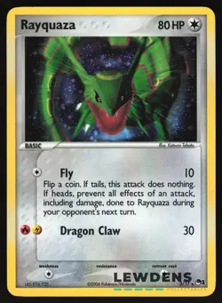 Rayquaza - 3/17 - Cosmos Holo Rare - Pop Series 1 - Pokemon Card - Image 1