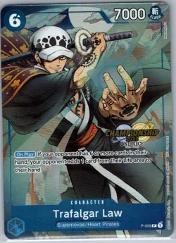 Trafalgar Law (CS 2023 Celebration Pack) P-009 English - One Piece Card - NM - Image 1
