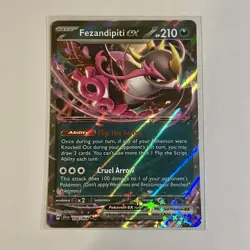 Fezandipiti ex 38/64 Ultra Rare Shrouded Fable NM Pokemon TCG Card -fezandipity - Image 1