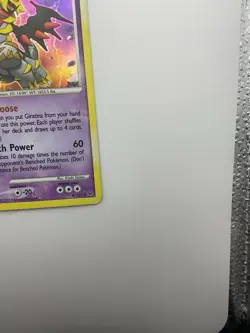 Pokemon Giratina LV 55 Holo Rare Platinum Card 9/127 - Image 3