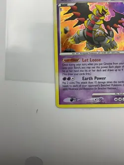 Pokemon Giratina LV 55 Holo Rare Platinum Card 9/127 - Image 4