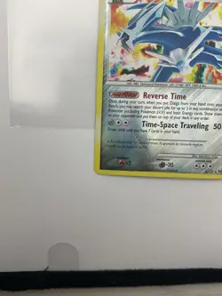 Pokemon TCG Dialga Platinum 5/127 Reverse Holo Rare Card - Image 4