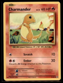 5x Charmander Pokemon Card Lot Evolutions 2016 Burning Shadows - Image 4