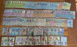 Pokemon Lot Of 100+ Ex, V & VSTAR Cards NM Sword & Shield, Scarlet & Violet - Image 1