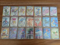 Pokemon Lot Of 21 Ultra Rare Pokemon Cards NM Scarlet & Violet Era - Image 1