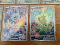 Pokemon Black Bolt White Flare Illustration Rare Lot Of 7 Cards NM Oshawott - Image 5