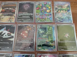 Pokemon Lot Of 32 Illustration Rare Cards NM Scarlet & Violet/Mega Evolution - Image 4