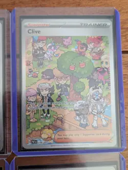 Pokemon Lot Of 6 Special Illustration Rare Supporter Trainer Cards NM - Image 4