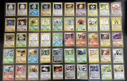 Vintage Pokemon Card Binder WOTC Lot Holos 50 Total Shadowless Base Set 1st Ed - Image 1