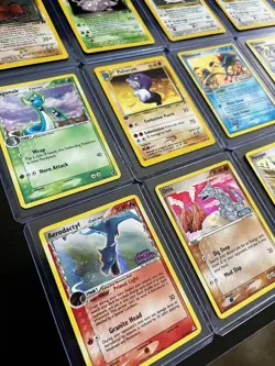 Vintage Pokemon Card Binder WOTC Lot Holos 50 Total Shadowless Base Set 1st Ed - Image 5