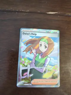 Daisy's Help - 195/165 - Pokemon 151 Full Art Ultra Rare Card NM - Image 2