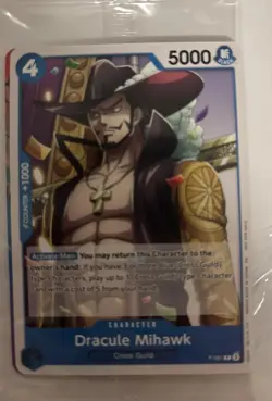 Dracule Mihawk (OP11 Release Event) P-081 One Piece Promotion Cards Regular - Image 1