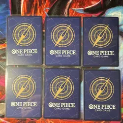 One Piece TCG Secret Rate Character 6x Card Lot - Crocodile, Sanji, Shanks, + - Image 4