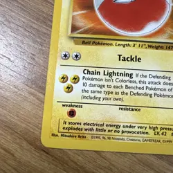 Electrode 18/64 Jungle Non Holo Rare Vintage Pokemon TCG Card WoTC 1999 NM - Image 4