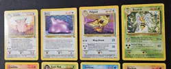 Vintage Pokemon Card Lot (12 Cards) Clefable, Ditto Holo, Pidgeot Holo, Dark Muk - Image 2