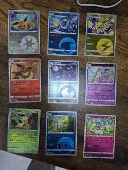 Pokemon TCG S-Chinese Gem 2 Eevee Evolutions Holo Set - Total 46 Cards - Image 1