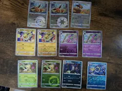 Pokemon TCG S-Chinese Gem 2 Eevee Evolutions Holo Set - Total 46 Cards - Image 5