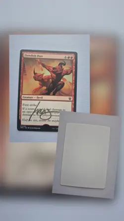 Fiendish Duo Murders at Karlov Manor Commander Rare Signed Artist Proof MTG - Image 3