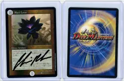 Black Lotus EX18 S1/S15 Duel Masters MTG Collaboration Foil Signed By Chris Rahn - Image 3