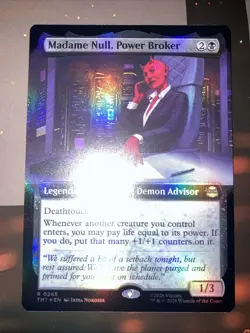 Madame Null, Power Broker (Extended Art) Teenage Mutant Ninja Turtles Foil - Image 1