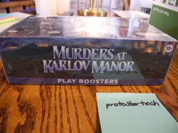 Magic The Gathering Murders at Karlov Manor Play Booster Box - 36 Packs SEALED 195166248905 - Image 1