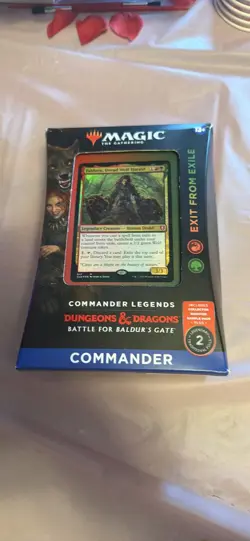 Magic Commander Legends Battle For Baldurs Gate Exit From Exile Commander Deck - Image 1