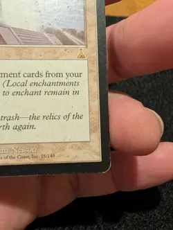 Magic: The Gathering Replenish Urza's Destiny Rare Sorcery White 15 1999 - Image 5